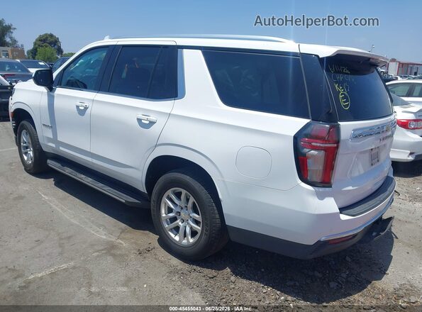 1GNSCNKD2MR271003 2021 CHEVROLET TAHOE Белый Задняя левая четверть