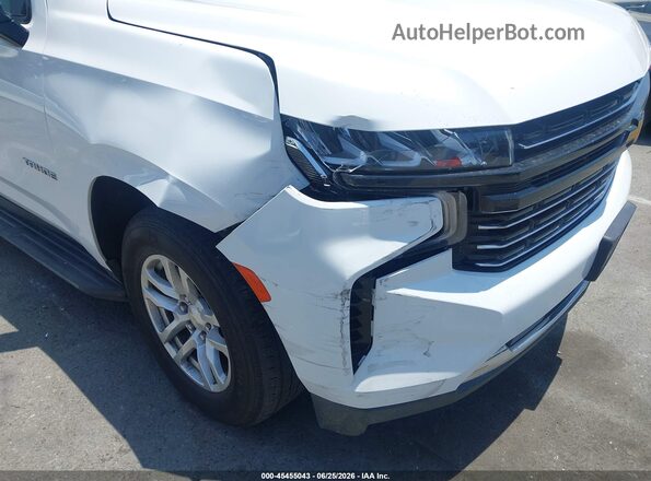 1GNSCNKD2MR271003 2021 CHEVROLET TAHOE Белый Вид спереди