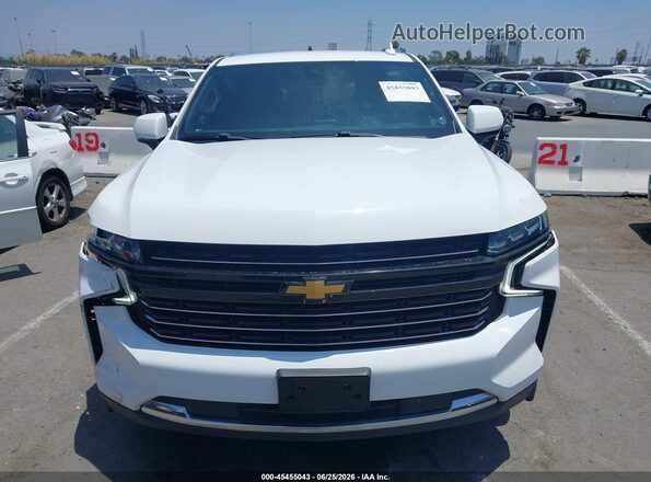1GNSCNKD2MR271003 2021 CHEVROLET TAHOE Белый Вид щитка приборов