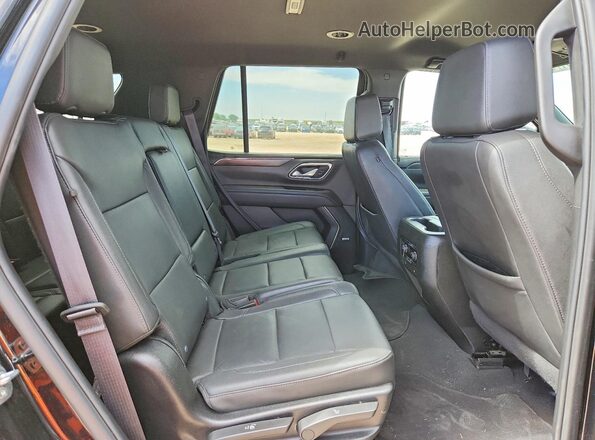 1GNSCNKD2PR523191 2023 CHEVROLET TAHOE Черный Вид задней части салона