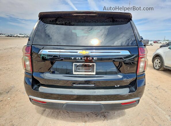 1GNSCNKD2PR523191 2023 CHEVROLET TAHOE Черный Вид сзади