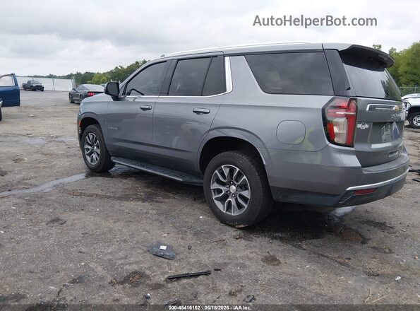 1GNSCNKD3MR221386 2021 CHEVROLET TAHOE Gray Rear left