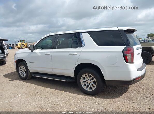 1GNSCNKD3NR195826 2022 CHEVROLET TAHOE White Սալոնի 360 աստիճան տեսք