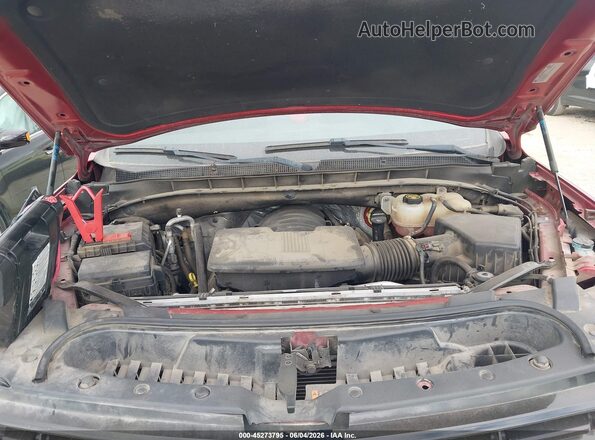 1GNSCNKD4NR150460 2022 CHEVROLET TAHOE Red Հետևի տեսք