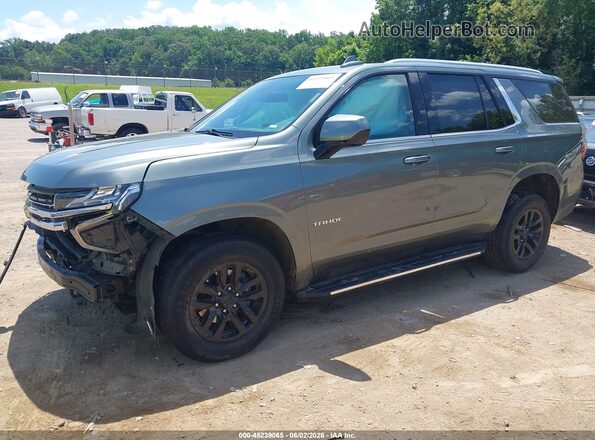 1GNSCNKD4PR393950 2023 CHEVROLET TAHOE Gray Առջևի ձախ երեք քառորդ տեսարան