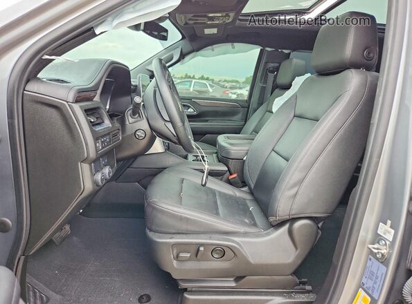 1GNSCNKD5PR470261 2023 CHEVROLET TAHOE Gray Front interior view