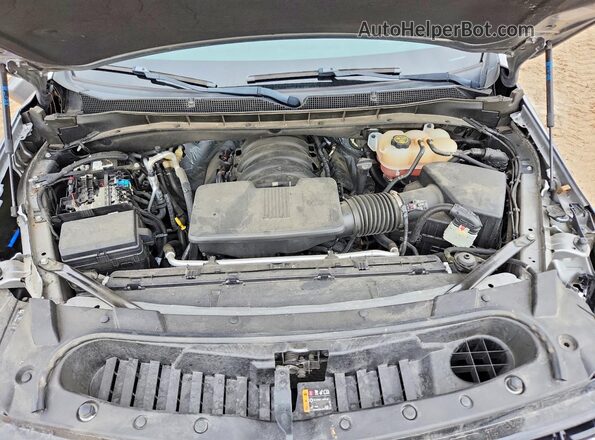 1GNSCNKD5PR470261 2023 CHEVROLET TAHOE Gray Engine compartment view