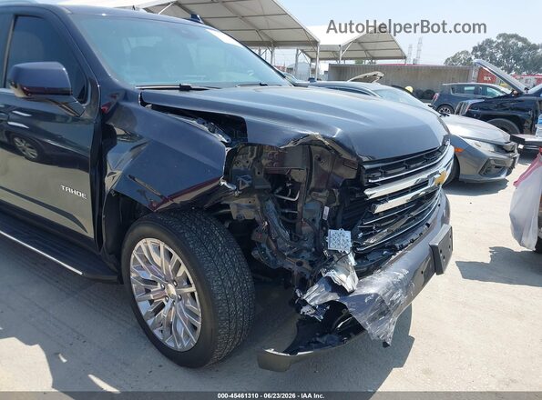 1GNSCNKD6PR237246 2023 CHEVROLET TAHOE Black Front view