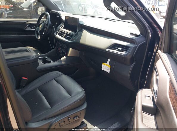 1GNSCNKD6PR237246 2023 CHEVROLET TAHOE Black Front interior view