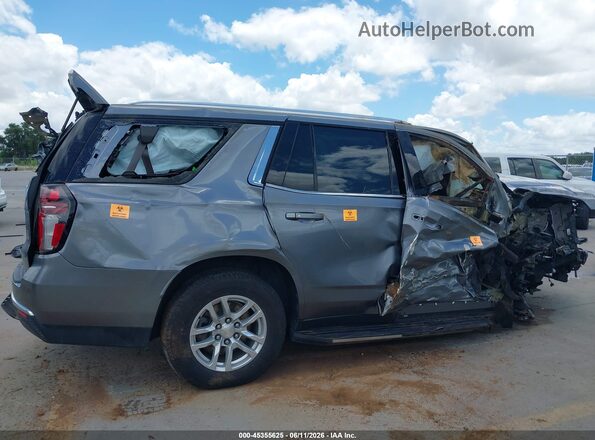 1GNSCNKD7MR309969 2021 CHEVROLET TAHOE Gray Вид щитка приладів