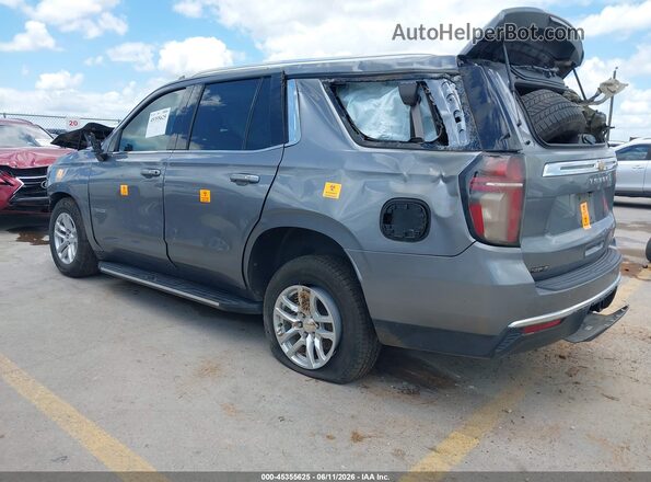1GNSCNKD7MR309969 2021 CHEVROLET TAHOE Gray Задня ліва чверть