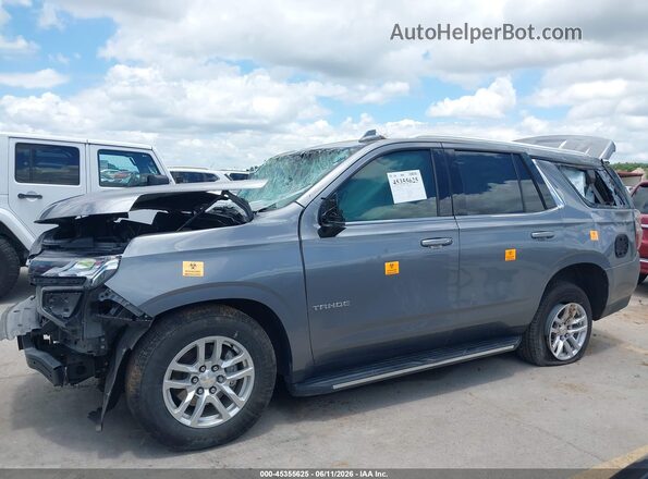 1GNSCNKD7MR309969 2021 CHEVROLET TAHOE Gray Вид задньої частини салону