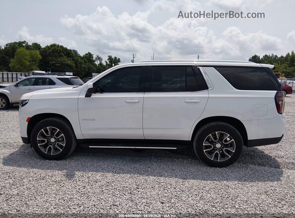 1GNSCNKD7MR397728 2021 CHEVROLET TAHOE Белый Панорамный вид салона 360°