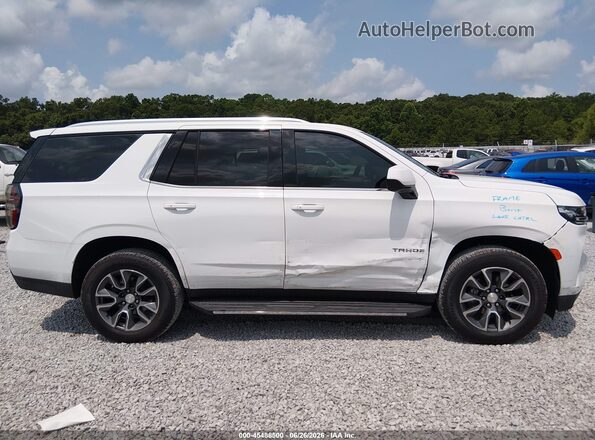 1GNSCNKD7MR397728 2021 CHEVROLET TAHOE Белый Вид задней части салона