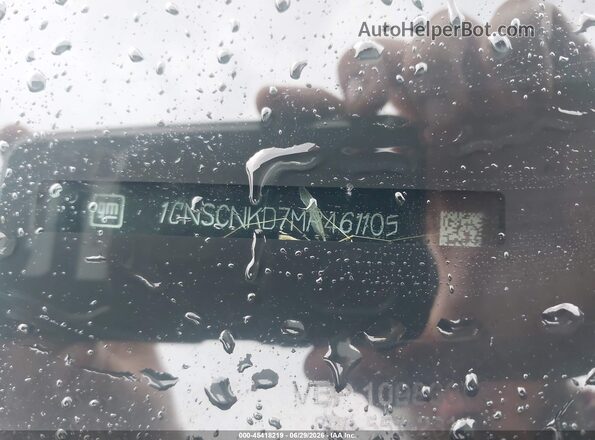 1GNSCNKD7MR461105 2021 CHEVROLET TAHOE Gray Widok komory silnika