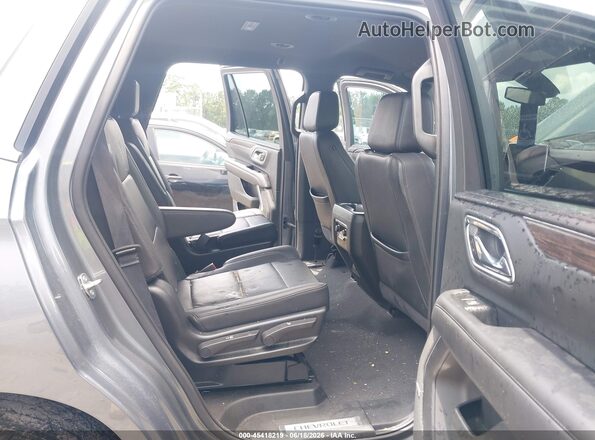 1GNSCNKD7MR461105 2021 CHEVROLET TAHOE Gray Widok naklejki z numerem VIN