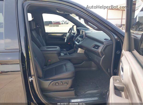 1GNSCRKD3PR549368 2023 CHEVROLET TAHOE Black წინა სალონის ხედი