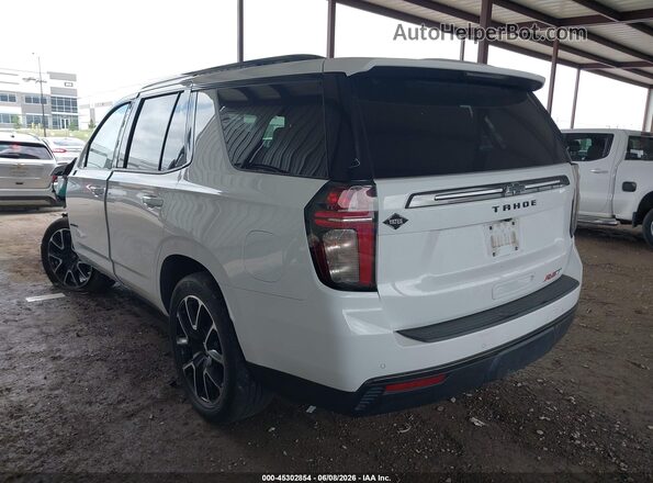 1GNSCRKD4MR203292 2021 CHEVROLET TAHOE White Задня ліва чверть