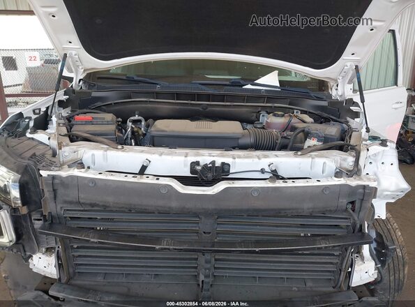 1GNSCRKD4MR203292 2021 CHEVROLET TAHOE White Вид наклейки з VIN-кодом