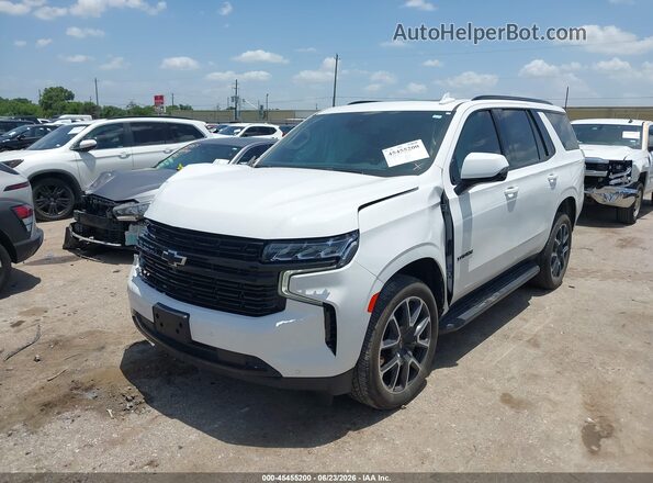 1GNSCRKD5RR326218 2024 CHEVROLET TAHOE White Widok z przodu