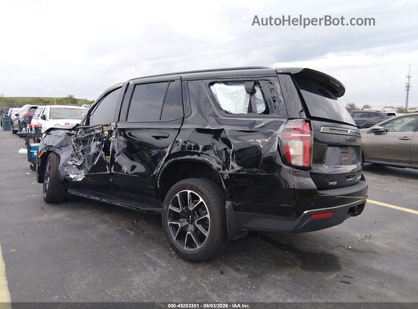 1GNSCRKT6MR475284 2021 CHEVROLET TAHOE Black Rear left