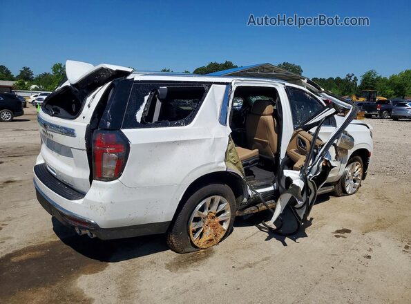 1GNSCSKD5MR357937 2021 CHEVROLET TAHOE White Tył prawy