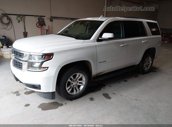 1GNSKAEC0HR309283 2017 CHEVROLET TAHOE Белый 