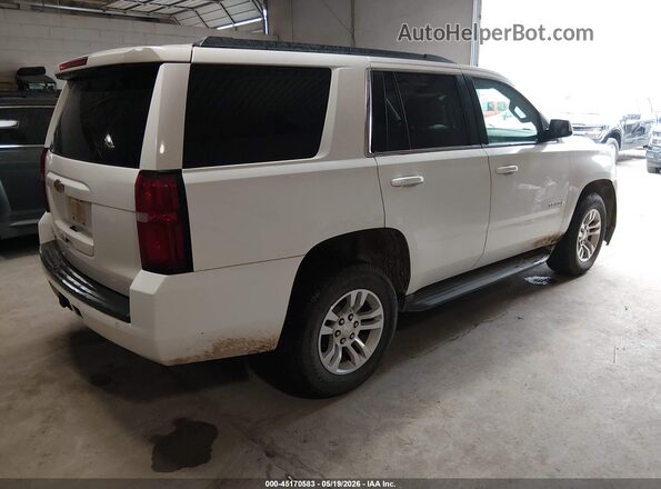 1GNSKAEC0HR309283 2017 CHEVROLET TAHOE Белый 