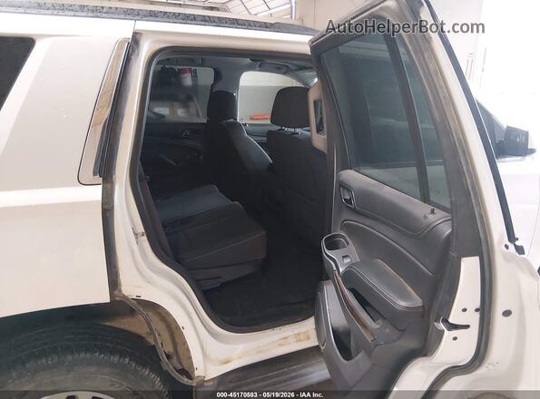 1GNSKAEC0HR309283 2017 CHEVROLET TAHOE Белый 