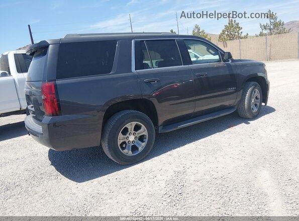 1GNSKAEC0JR333489 2018 CHEVROLET TAHOE Серый 
