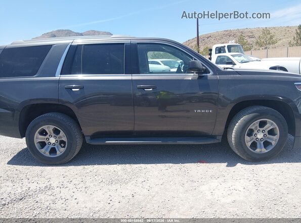 1GNSKAEC0JR333489 2018 CHEVROLET TAHOE Серый 