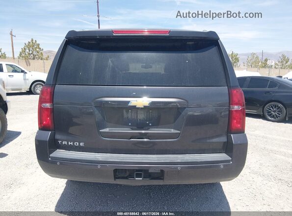 1GNSKAEC0JR333489 2018 CHEVROLET TAHOE Серый 