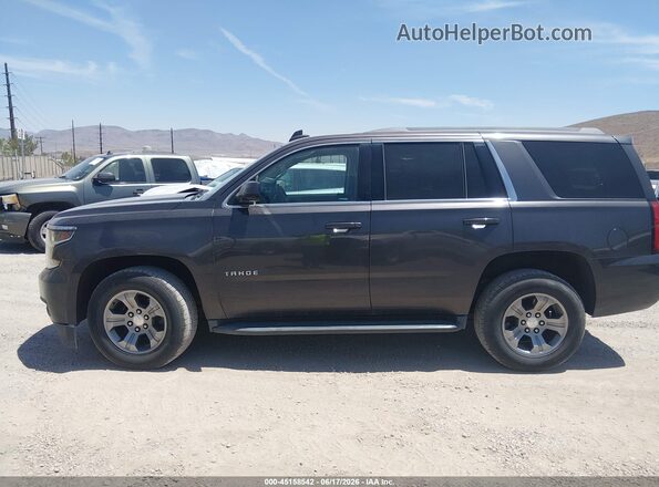 1GNSKAEC0JR333489 2018 CHEVROLET TAHOE Серый 