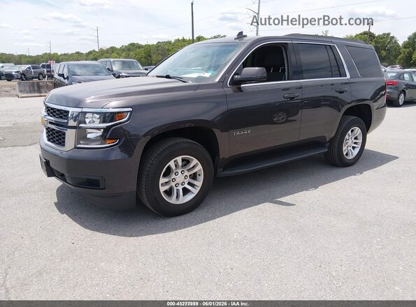 1GNSKAEC1HR293336 2017 CHEVROLET TAHOE Black წინა მარცხენა ხედი სამი მეოთხედიდან