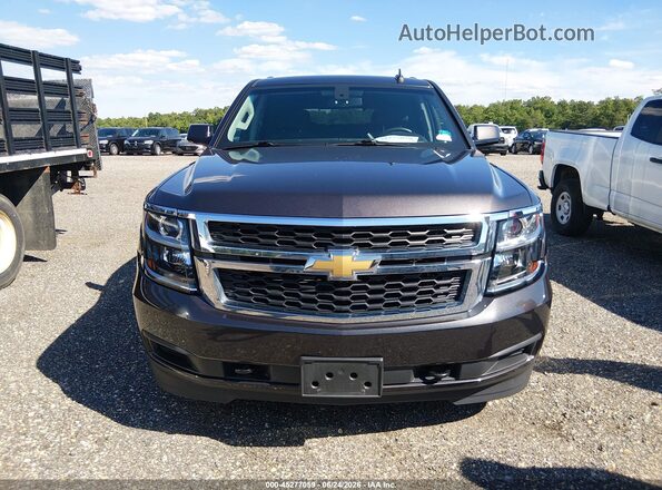 1GNSKAEC1HR293336 2017 CHEVROLET TAHOE Black წინა ხედი