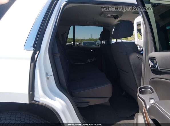 1GNSKAEC2JR354229 2018 CHEVROLET TAHOE White Вид наклейки з VIN-кодом