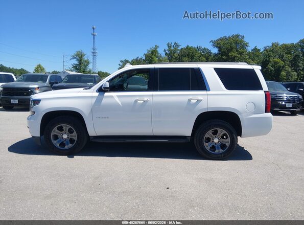 1GNSKAEC2JR354229 2018 CHEVROLET TAHOE White Панорамний вид салону 360°