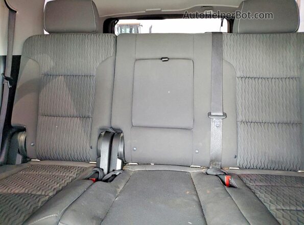 1GNSKAEC2JR365411 2018 CHEVROLET TAHOE Black Вид задніх сидінь