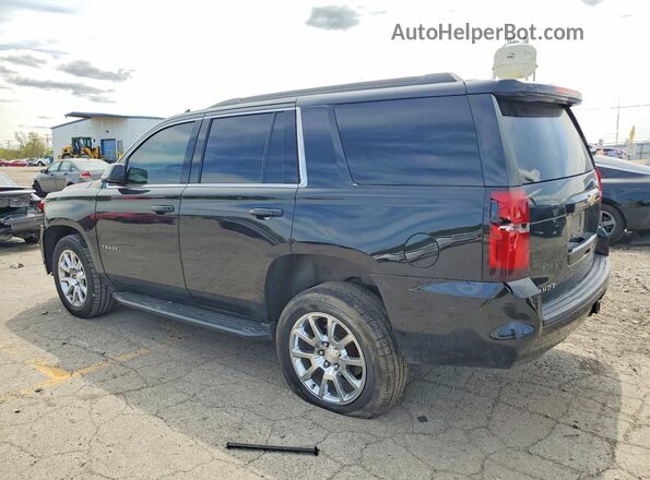 1GNSKAEC2JR365411 2018 CHEVROLET TAHOE Black Задня ліва чверть