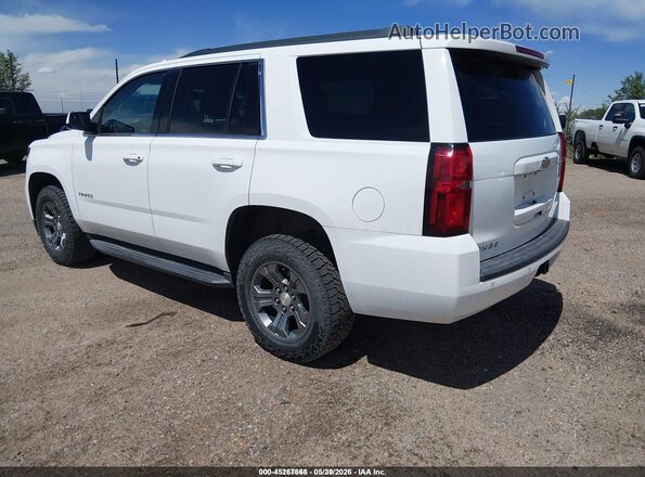 1GNSKAEC2KR101090 2019 CHEVROLET TAHOE White 