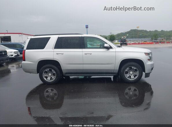 1GNSKAEC4LR117485 2020 CHEVROLET TAHOE Silver Widok wnętrza 360 stopni