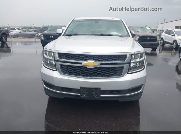 1GNSKAEC4LR117485 2020 CHEVROLET TAHOE Silver Widok wnętrza z tyłu