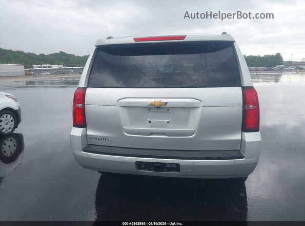 1GNSKAEC4LR117485 2020 CHEVROLET TAHOE Silver 