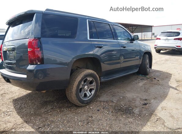 1GNSKAEC5KR332100 2019 CHEVROLET TAHOE Blue Trasero derecho