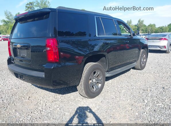 1GNSKAEC6LR117911 2020 CHEVROLET TAHOE Black Trasero derecho