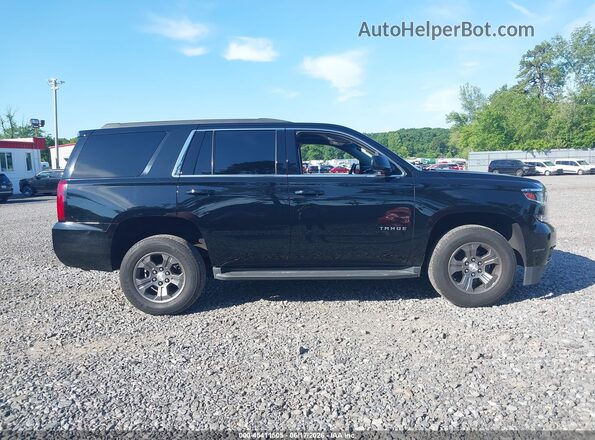 1GNSKAEC6LR117911 2020 CHEVROLET TAHOE Black Vista interior trasera