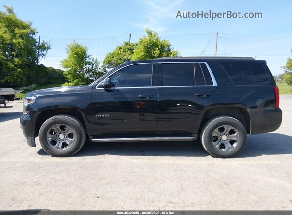 1GNSKAECXJR361204 2018 CHEVROLET TAHOE Black Սալոնի 360 աստիճան տեսք