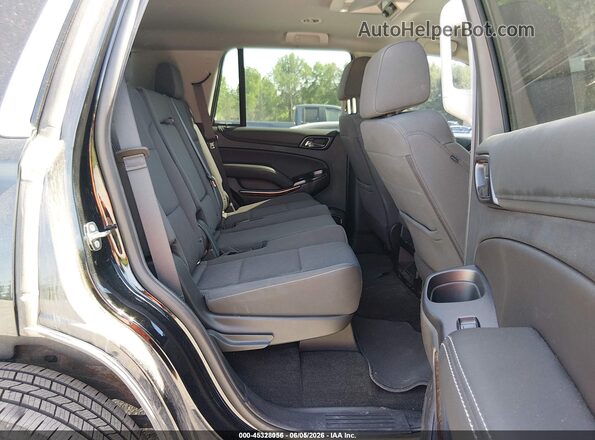 1GNSKAECXJR361204 2018 CHEVROLET TAHOE Black VIN կոդի պիտակի տեսք