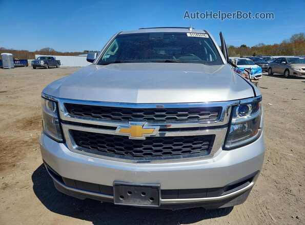 1GNSKAKC4HR123718 2017 CHEVROLET TAHOE Silver წინა ხედი