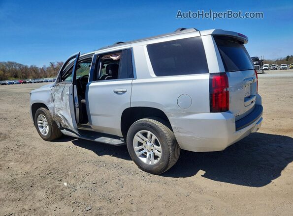 1GNSKAKC4HR123718 2017 CHEVROLET TAHOE Silver უკანა მარცხენა